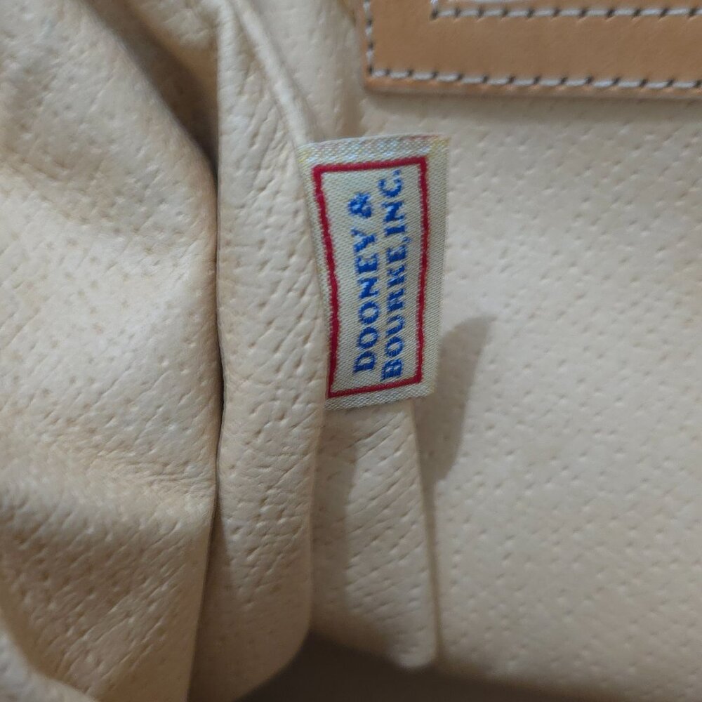 Vintage Dooney & Bourke Signature Doctors Satchel Made in Italy - Picture 10 of 16